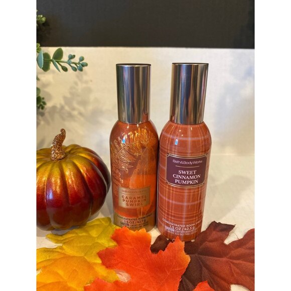 Bath & Body Works “Pumpkin Scented” New Concentrated Room Sprays - Picture 1 of 5
